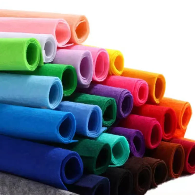 Is Sewing A Textile Craft - フェルト生地シートアソートカラー不織布フェルト正方形子供のための DIY 縫製工芸品パッチワーク文字パッチ装飾 TJ10300