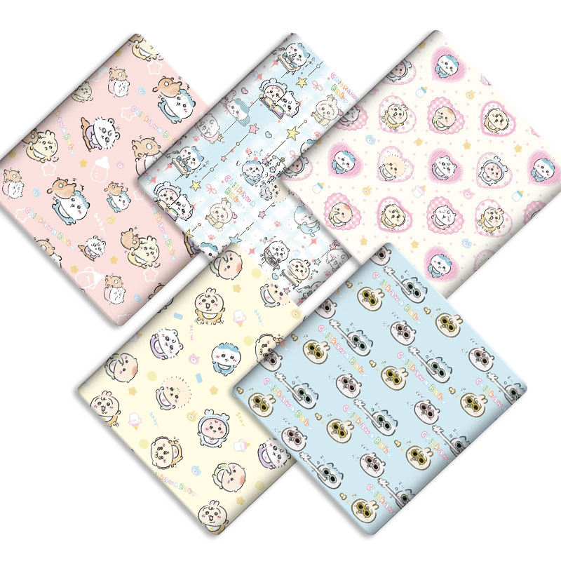 Sewing Textiles - 漫画柄生地 140x50CM 綿生地 パッチワーク生地 子供用 ホームテキスタイル