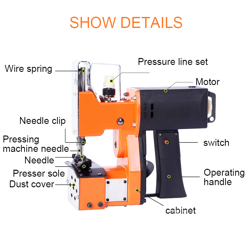 ポータブル電動ミシン家庭用多機能クラフト補修キットホームテキ - Sewing Machine In Textile のレビューと価格