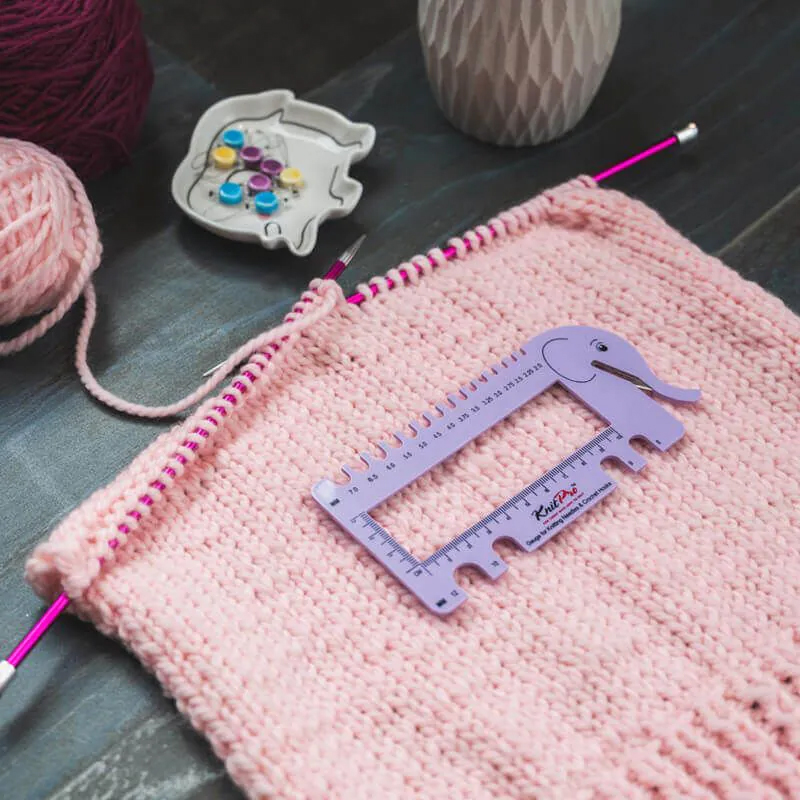 ニットプロかぎ針編みツールプラスチックデンシスカーヤーンゲー - Sewing Textiles のレビューと価格