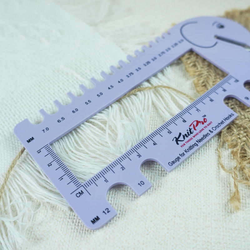 ニットプロかぎ針編みツールプラスチックデンシスカーヤーンゲー - Sewing Textiles のレビューと価格