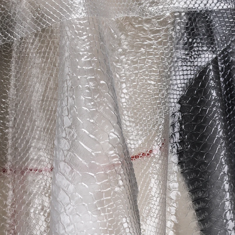 防水スネークスキン生地,透明tpuフィルム,クリエイティブな - Is Sewing A Textile Craft のレビューと価格