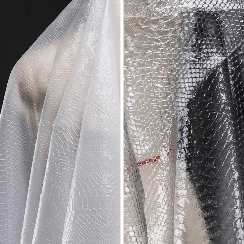 防水スネークスキン生地,透明tpuフィルム,クリエイティブな - Is Sewing A Textile Craft のレビューと価格