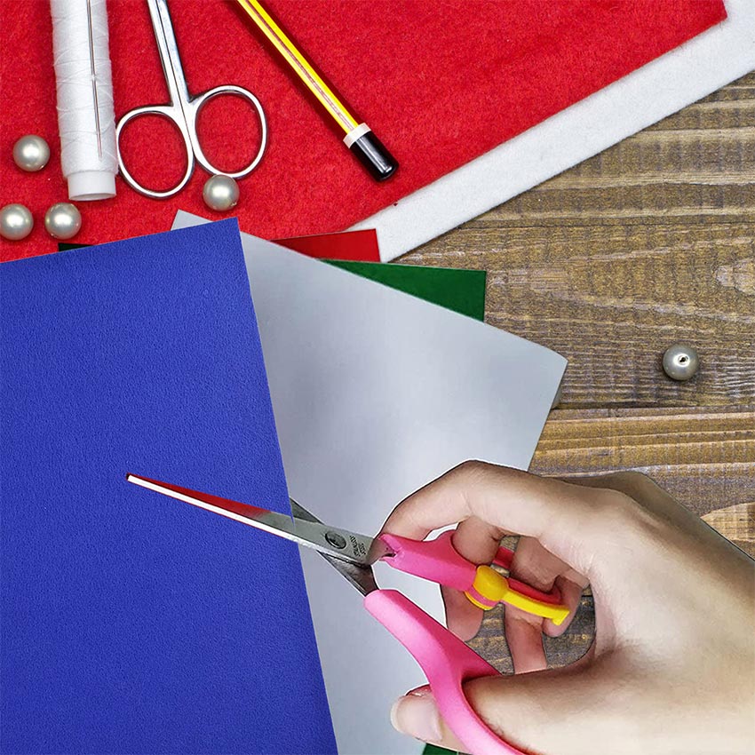 自己粘着フェルトシート 軟質フェルトシート 粘着裏地付き ア - Is Sewing Textile Art のレビューと価格