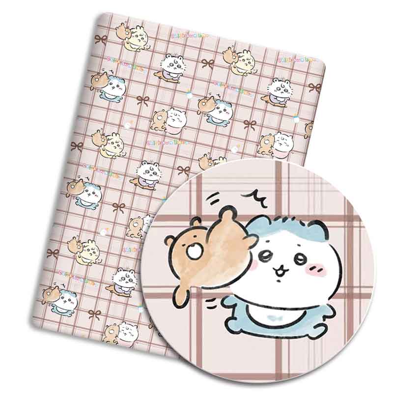 漫画ポリエステル生地 140x50cm 綿生地 パッチワーク - Sewing Textiles のレビューと価格