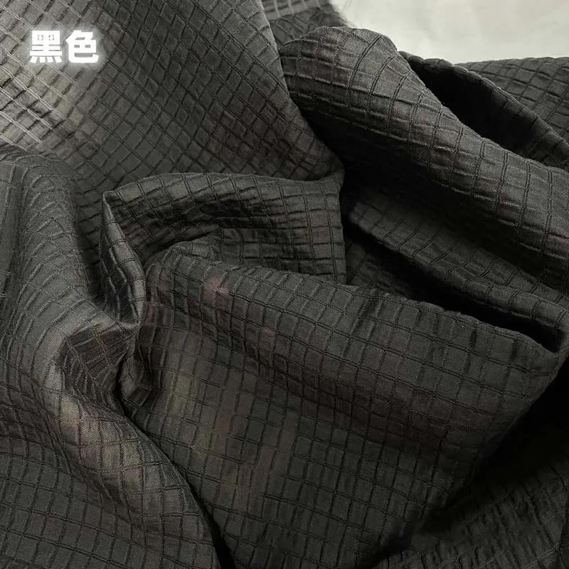 クリームイエローの市松模様の生地、柔らかく通気性のあるテキス - Is Sewing A Textile Craft のレビューと価格