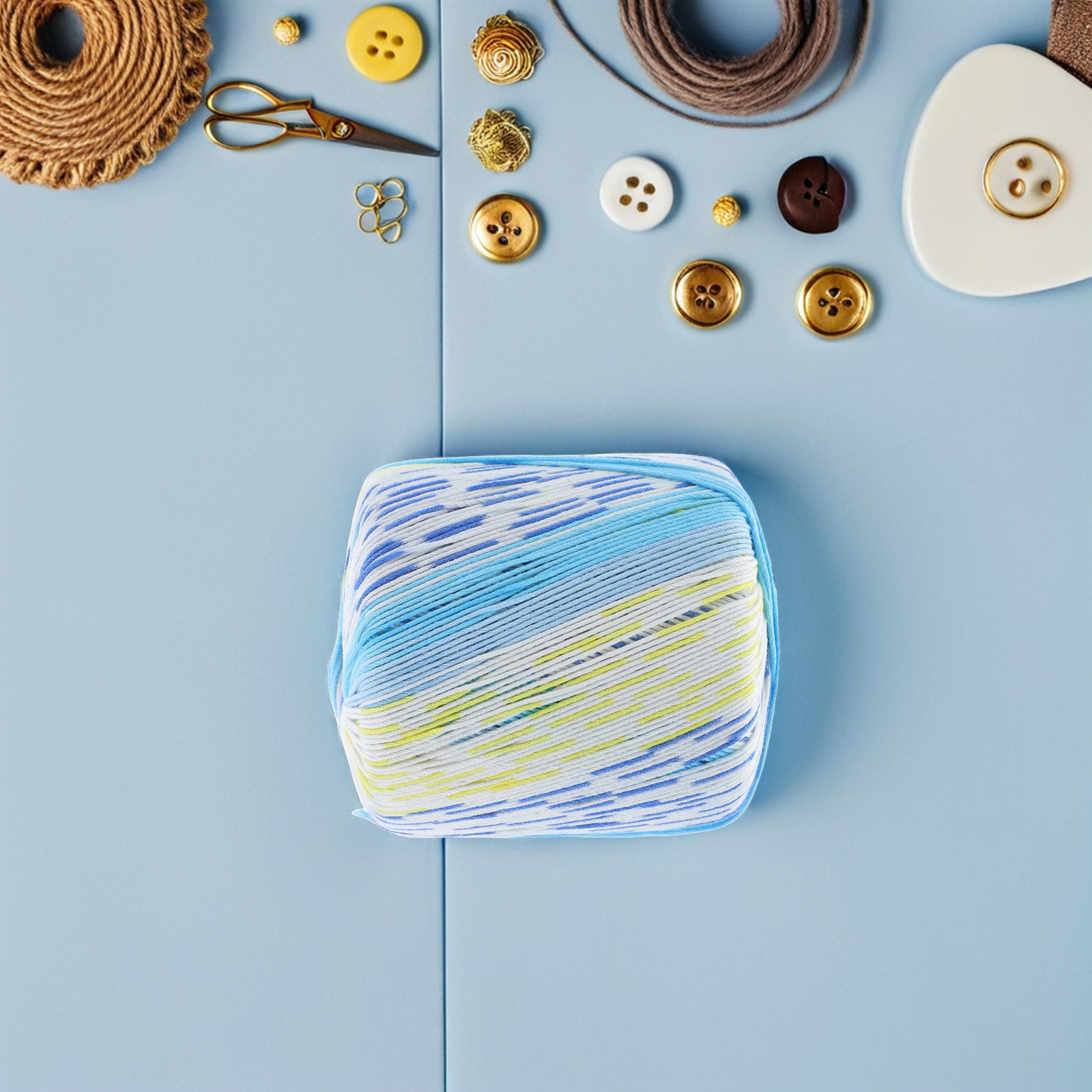 ソフトコットンかぎ針編み糸 1巻 DIY手編み刺繍縫製工芸  - Sewing Roll のレビューと価格