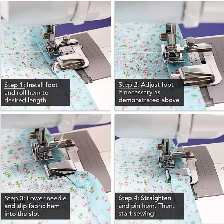 1個-3個入り 13/19/25mm 国内製ミシン用押さえ金 - Sewing Roll のレビューと価格