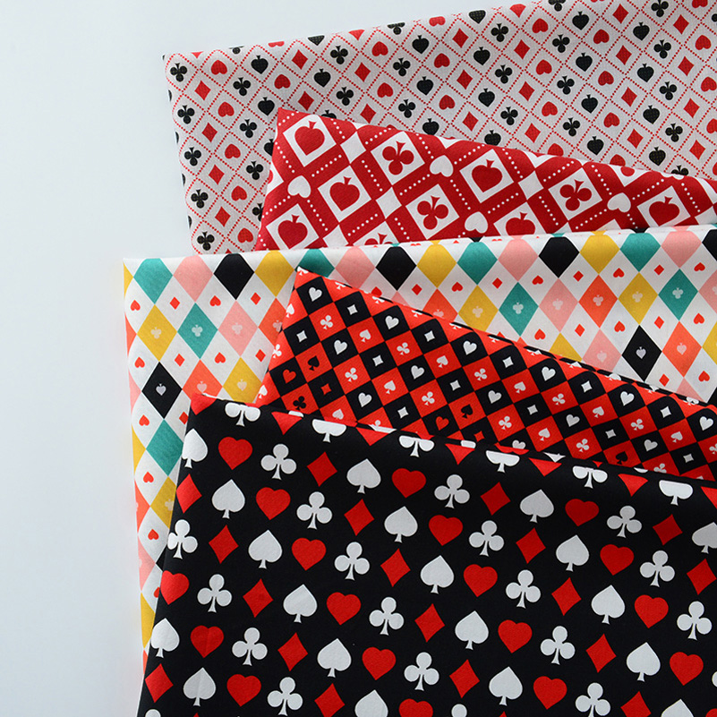 インポーカー要素綿デジタル印刷生地縫製手作り DIY 衣類テ - Sewing Textiles のレビューと価格