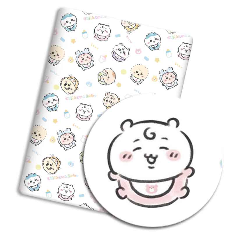 漫画柄生地 140x50CM 綿生地 パッチワーク生地 子供 - Sewing Textiles のレビューと価格
