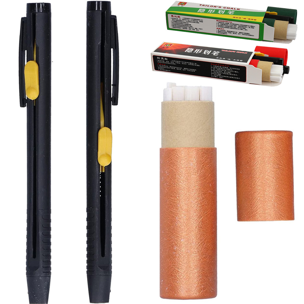 テーラーズインビジブルチョークペンシルパッチワーク消えるファ - Tailor Chalk Marker のレビューと価格