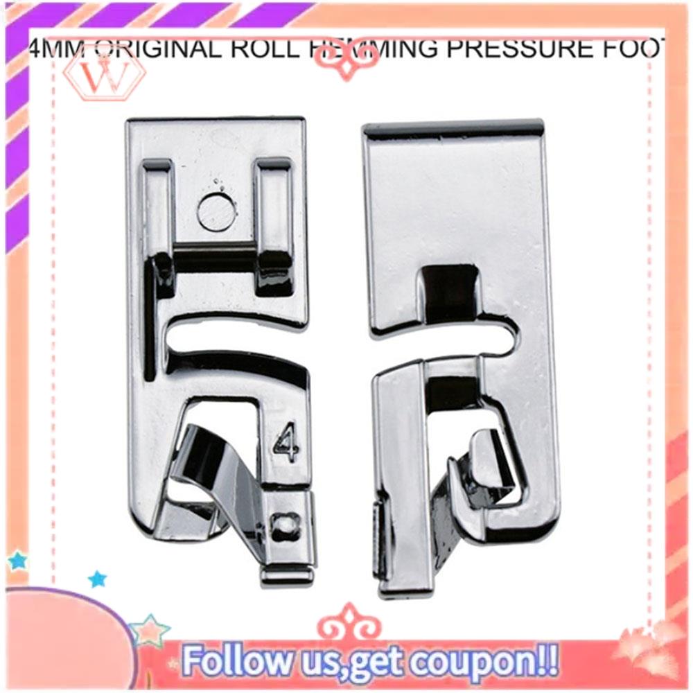ナローロールヘムフットミシン用ヘマープレスフット3個セットお - Sewing Roll のレビューと価格