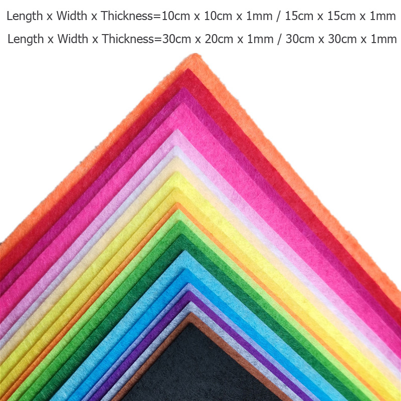 40 個ソフトフェルト生地シートアソートカラーパッチワーク縫 - Is Sewing A Textile Craft のレビューと価格