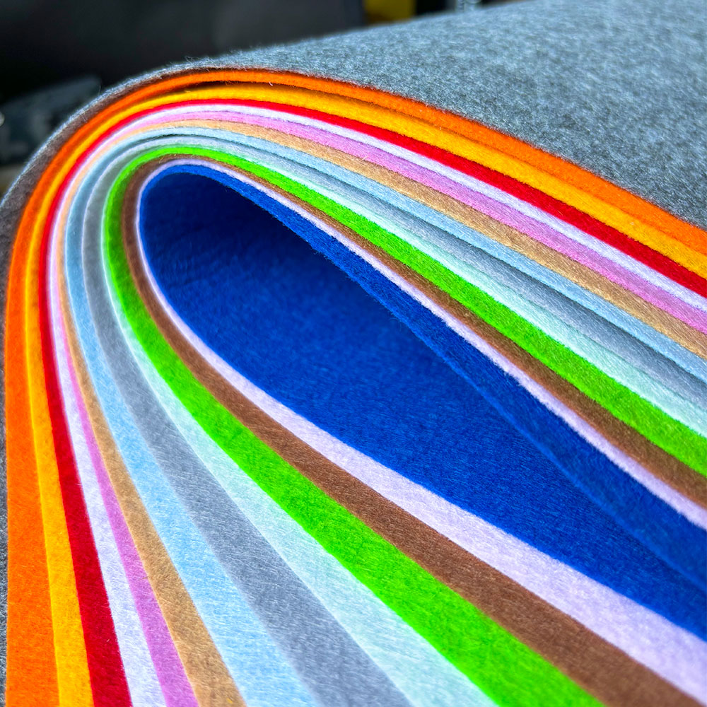 DIYクラフト用ハードフェルト生地シート、不織布、縫製人形、 - Is Sewing A Textile Craft のレビューと価格