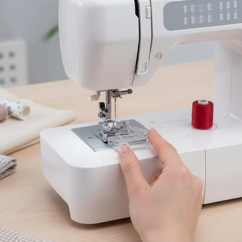 調整可能なバイアステープバインディングフットスナッププレッサ - Sewing Machine In Textile のレビューと価格