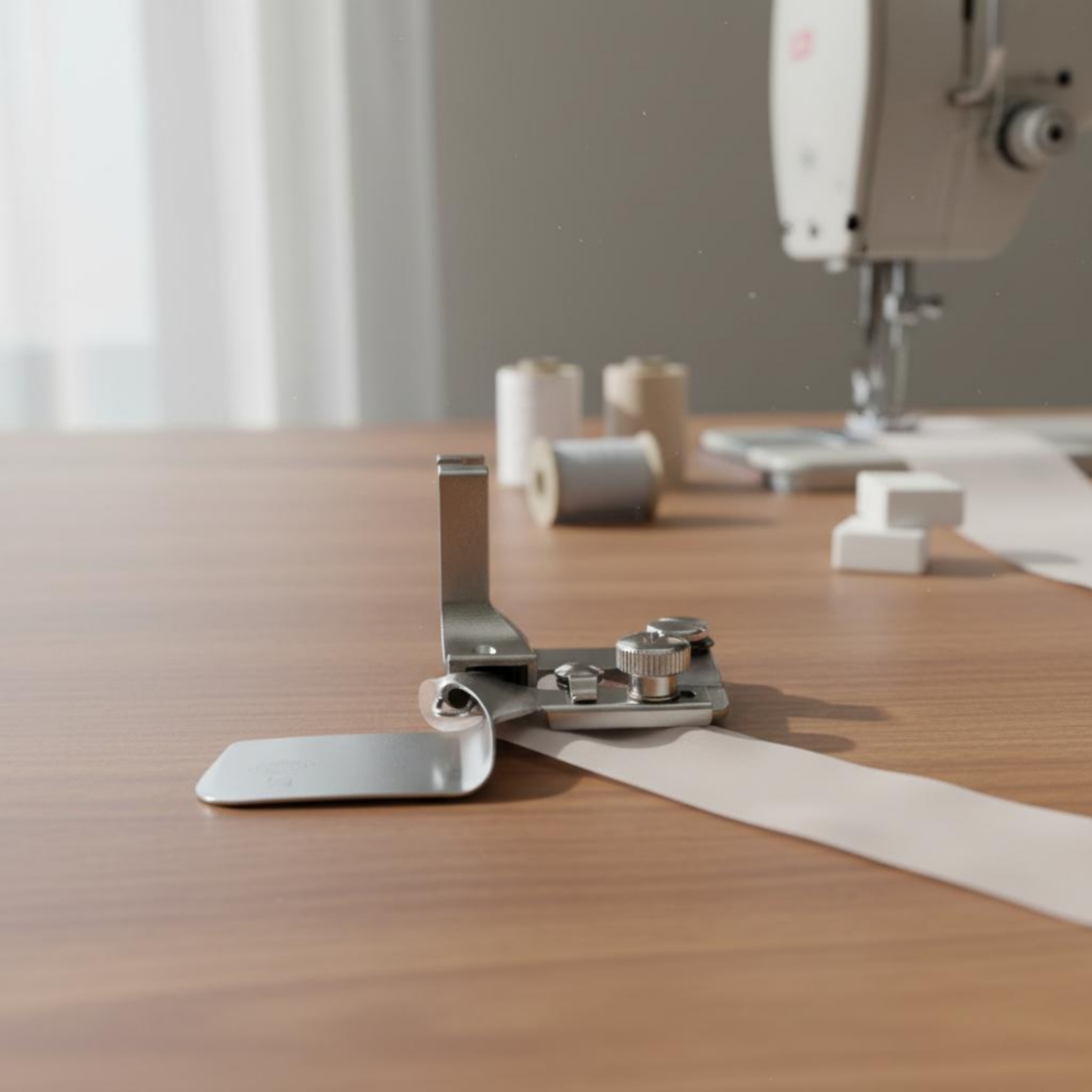 カーブヘムプレッサーフット 長持ちするロールヘムフット ソー - Sewing Roll のレビューと価格
