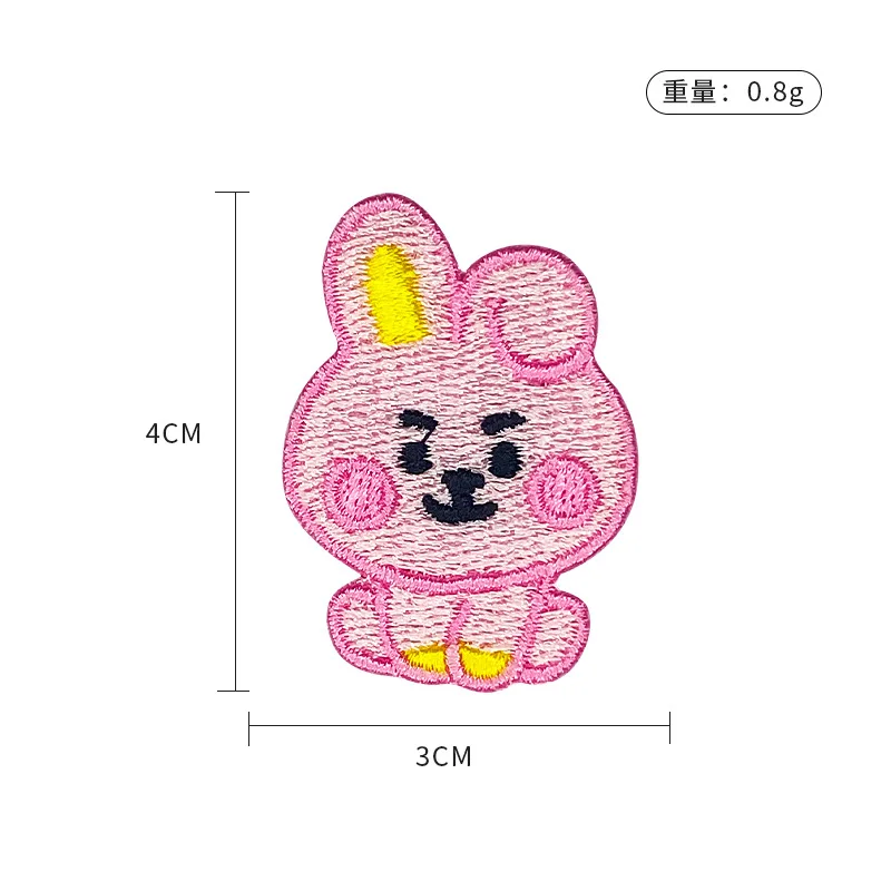 LINE FRIENDS BT21 全キャラクター刺繍入り粘 - Iron On Patch のレビューと価格