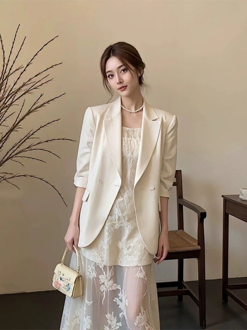 新作ハイエンド秋ワンピースセット レディース 韓国ファッショ - Sewing Jackets のレビューと価格