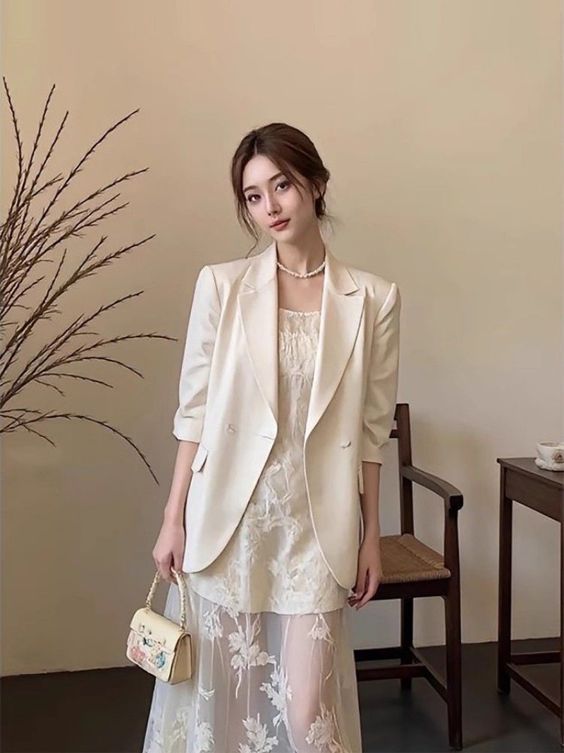 新作ハイエンド秋ワンピースセット レディース 韓国ファッショ - Sewing Jackets のレビューと価格